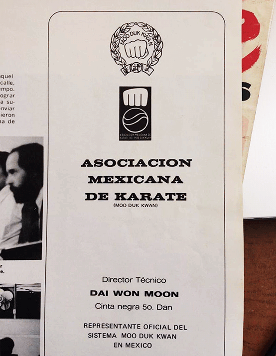 Los primeros tres cintas negras mexicanos. Dr. Mondragón, Ing. Carlos Villa y J. Farías